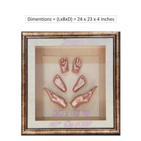 3D Customised Family Hands & Feet Casting - Image 2