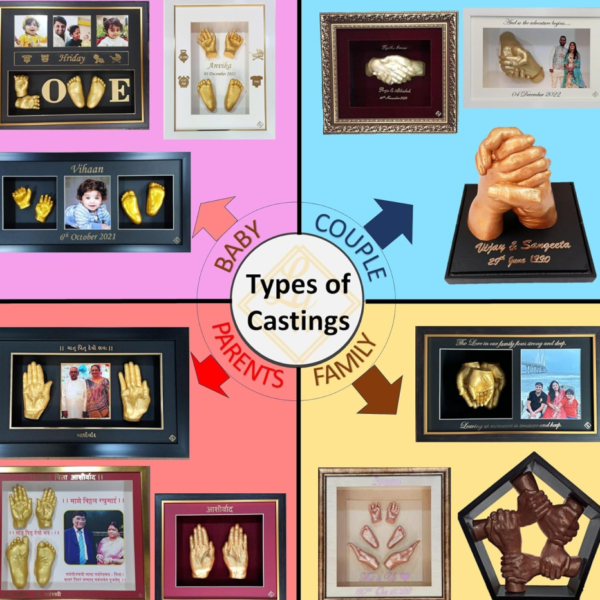 3D Customised Family Hands & Feet Casting - Image 3
