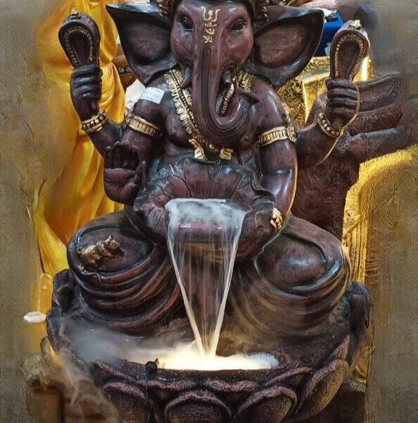 Fiber Fountain Statues 15