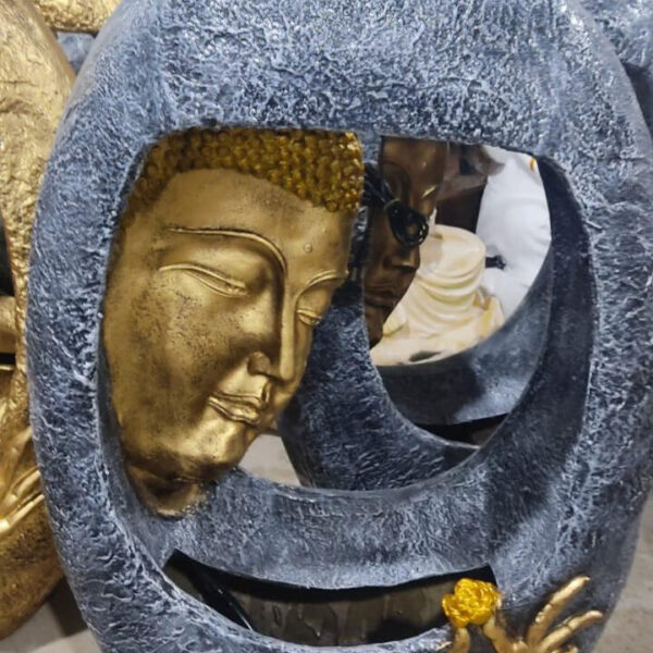 Fiber Fountain Statues 14