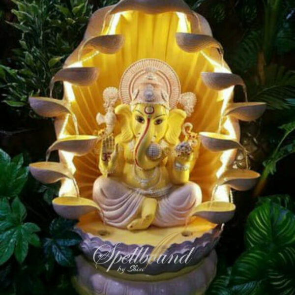 Fiber Fountain Statues 13