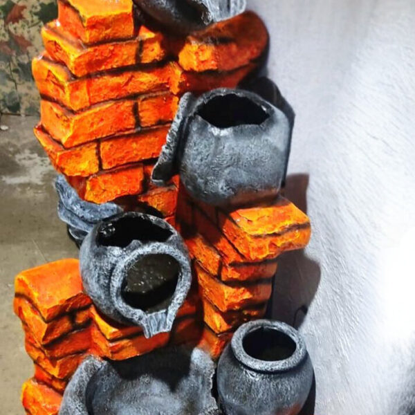 Fiber Fountain Statues 03